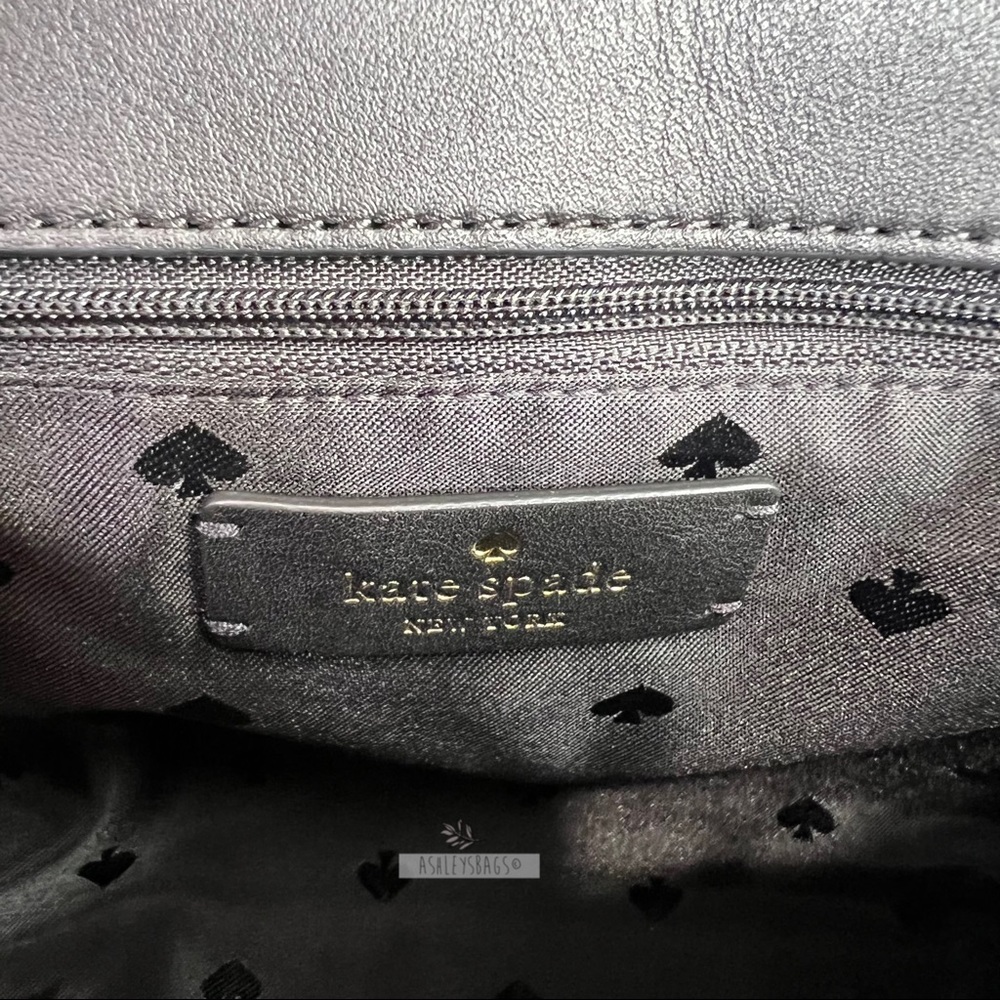 Kate Spade Natalia Quilted Leather Top Handle Satchel Crossbody & Medium Wallet - Picture 9 of 16